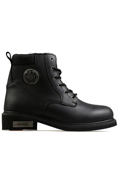Harley Davidson Jim Black Leather Boots & Bootie