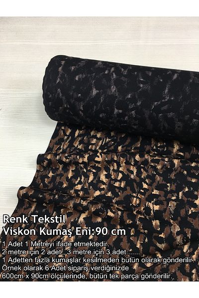 Renk Tekstil Πολυτελές ύφασμα βισκόζης μέτριο σε πλάτος 90 cm - Φόρεμα - Πουκάμισο - Φούστα - Φαρδύ - Παντελόνι