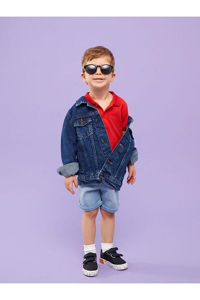 LC Waikiki Tricou de bază pentru băieți cu mânecă scurtă cu guler polo (S2)