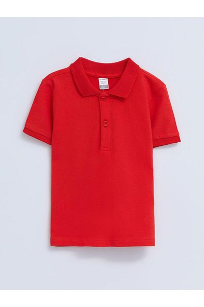 LC Waikiki Tricou de bază pentru băieți cu mânecă scurtă cu guler polo (S2)