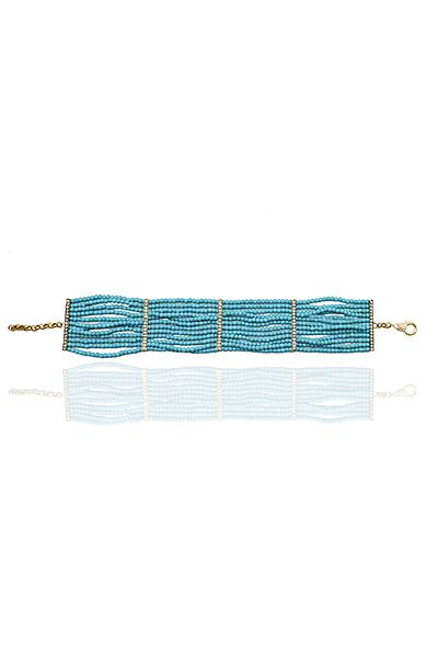 Bayemeyc Palais Natural Stone Choker Necklace Size: Free Size