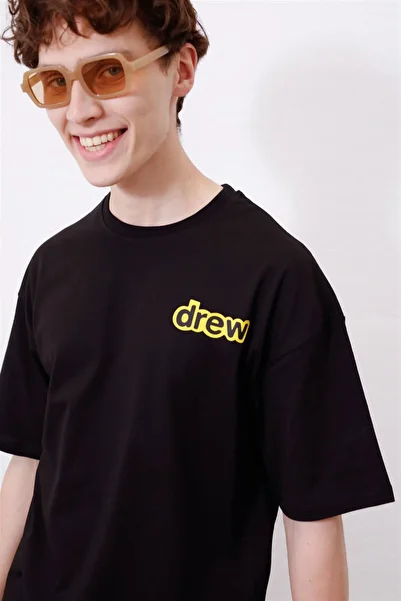 PENTHİLUS Draw a Bear Tie Dye Oversize T-Shirt