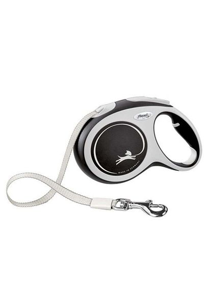 Flexi New Comfort Automatic Dog Walking Collar - Large Black 5 Mt