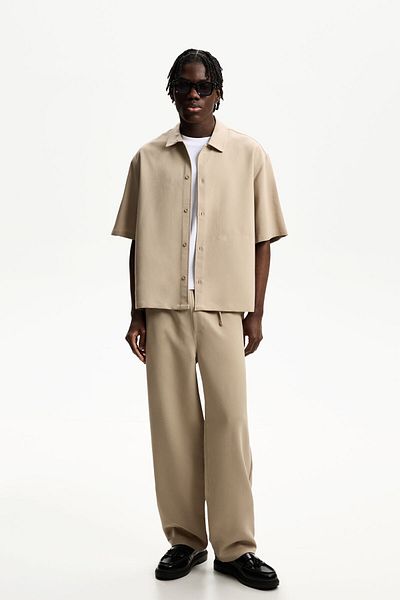 Bershka Straight-leg Tailored Fit Jogger Trousers Ramadan