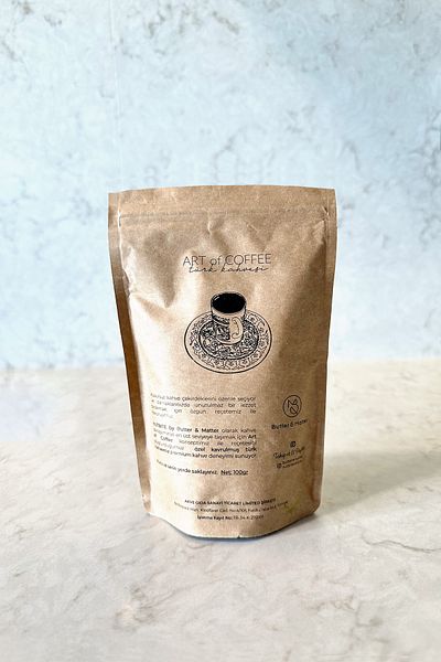 NUTBITE Premium Turkish Coffee 500Gr (5X100Gr) Special Roasted Art of Coffee