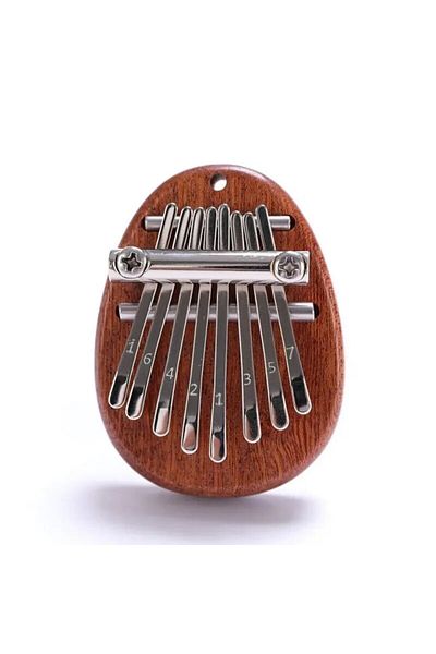 Choice Water droplet 8 Key Mini Wooden Kalimba High Quality Exquisite Finger Thumb Piano Marimba Musical Go