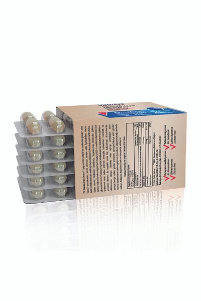 Validus Qatrefolic Folat 400 Mcg + Vitamin B12 + Vitamin B6 + Iodine - 60 Capsules
