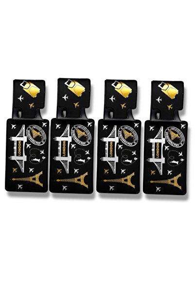 4 Suitcase Names 4 Suitcase Labels Bag Accessories Bag Names Suitcase Labels