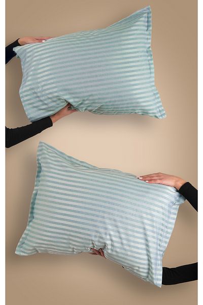 Cottonest Husa de Perna Satinata 2 Bucati 50x70 Cm