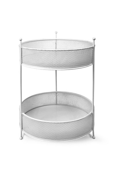 EVSTYLE Οργανωτής μακιγιάζ και κοσμημάτων White II Tiers