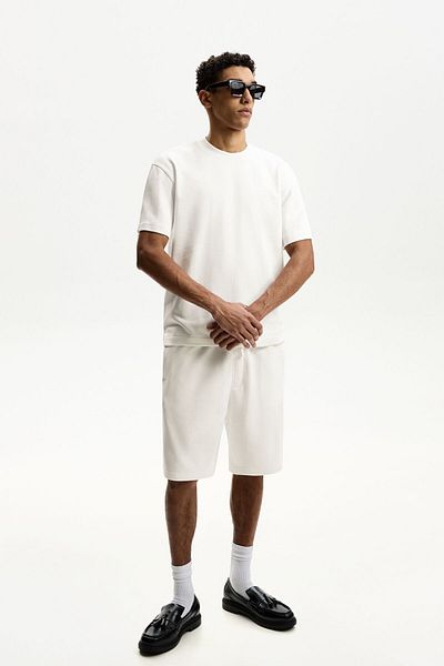 Bershka Plush Bermuda Shorts Ramadan