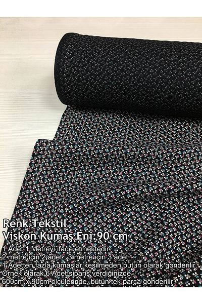 Renk Tekstil Πολυτελές ύφασμα βισκόζης μέτριο σε πλάτος 90 cm - Φόρεμα - Πουκάμισο - Φούστα - Φαρδύ - Παντελόνι