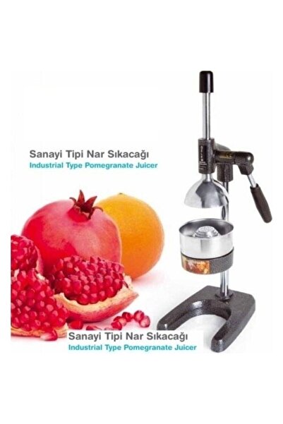 Özlem Sanayi Tipi Meyve Presi Kollu Portakal Nar Sıkma Makinası Aleti