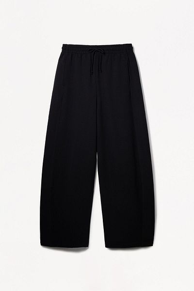 Bershka Plush Barrel Trousers Ramadan