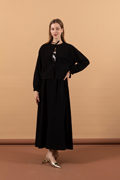 Stilife Larne Etekli Takım Siyah