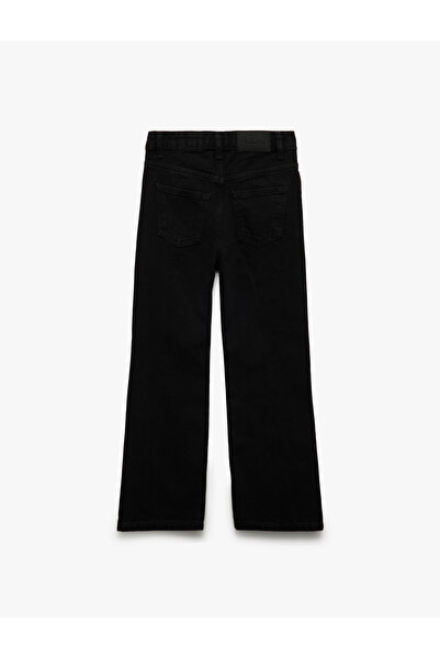 Koton Bavlněné džínové kalhoty s cvočky