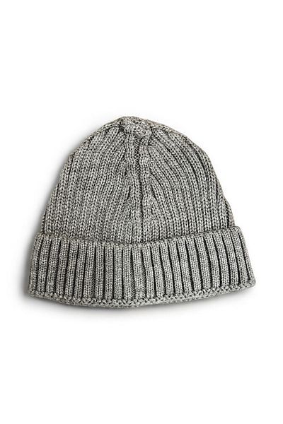 Mevo Unisex Knitwear Short Beige Colored Skullcap Beanie