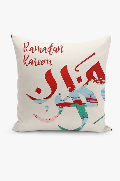 Filamente Husă de pernă cu model Ramadan, imprimată digitală pe două fețe - Ramadan
