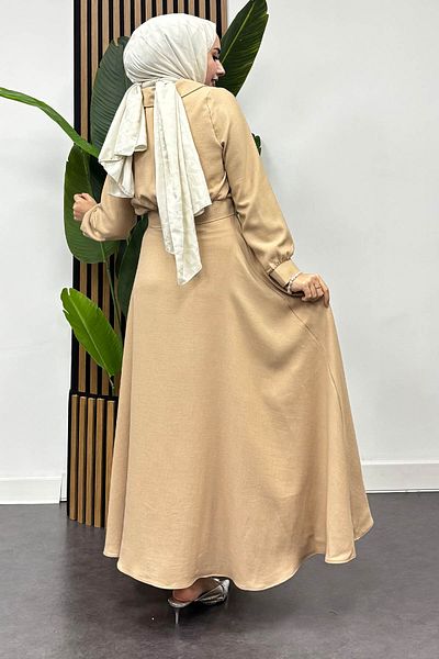 Tesettür Diyarı Γυναικείο κοστούμι λινό Nadide Sofia