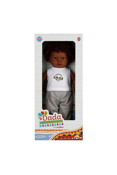 Sunman 1060091   Dada Baby with Curly Hair - 60 cm Sunman