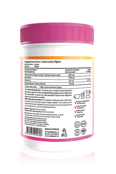 Validus Collagen Peptides + Bromelain Powder 300 g