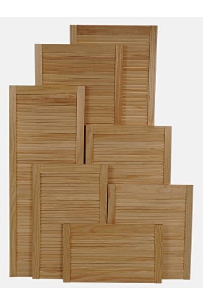 İNCİ AHŞAP AHŞAP PANJUR / KAPAK / Boy 198cm*En 45cm