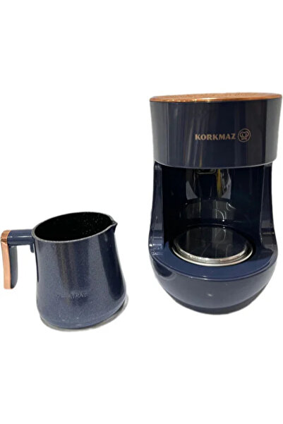 AKILLIELMA A865-06 OTANTİK TÜRK KAHVE MAKİNESİ MAVİ