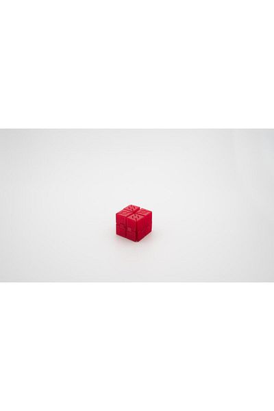 BloomLab Cubeiq Red 3D Moving Stress Toy