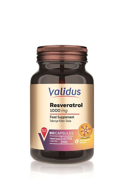Validus 1000 Mg Resveratrol - 60 Capsules