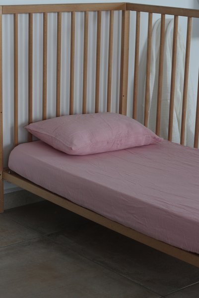 Anne Sesi Bürümcük Muslin Fitted Sheet Set 70X110 cm 100% Organic Cotton