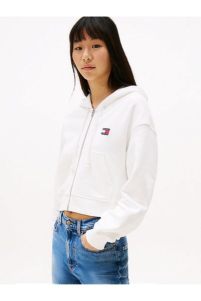 Tommy Hilfiger DÁMSKÁ BOXY FIT BODGE MIKINA TOMMY JEANS