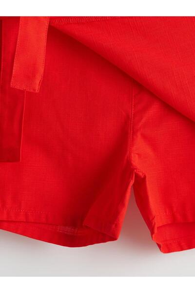 LC Waikiki Girl's Shorts Skirt with Elastic Waist