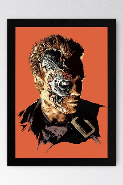 Saturn Pictură cu cadru Terminator - Pictură poster film Terminator
