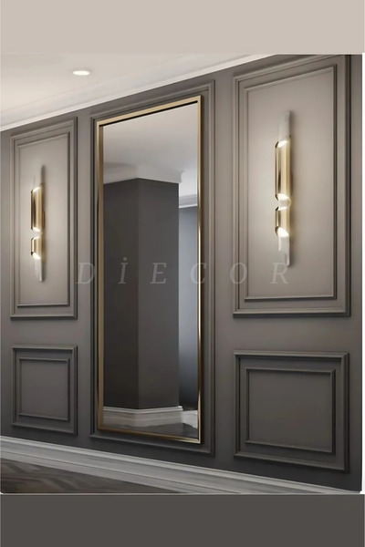 DİECOR Dekoratif Boyanabilir Montaja Hazır 2.5 Cm Şahane Duvar Çıtası Tasarımı