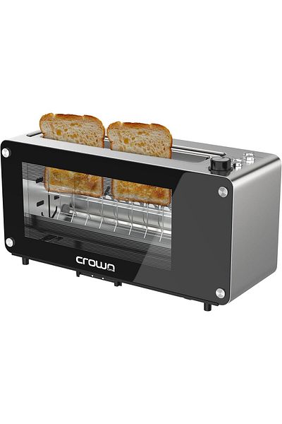 CROWNLINE Long Slot 2 Slice Toaster TR274