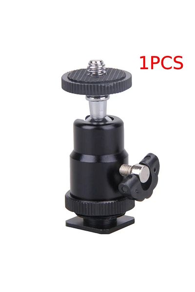 Zeblaze 1PCS 5/4/3/2/1PCS Ball Head For Camera Tripod LED Light Flash Tripod Bracket Holder Mount 1/4 Hot Sh