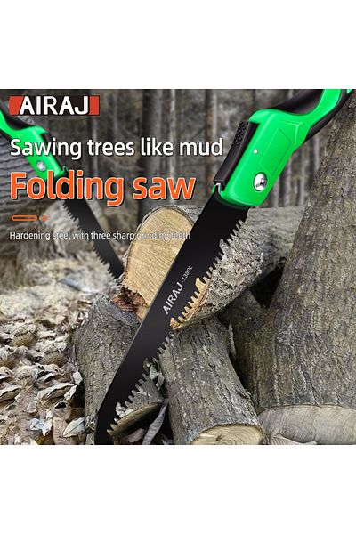 Choice Small Saw1421 Airaj Multifunctional Folding Saw Sk7 Steel Sharp And Wear-resistant Portable Househol