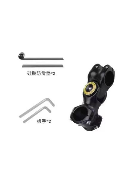 HONGDAK Adjustable stem Motorcycle Handlebar Mount Invisible Adjustment Selfie Stick Bicycle Monopod For GoP