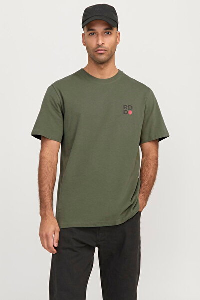 Jack & Jones Tricou cu imprimeu RDD pentru bărbați - Farley