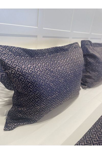 Lucien Home Jacquard Geometric Pattern Double Bedspread Set