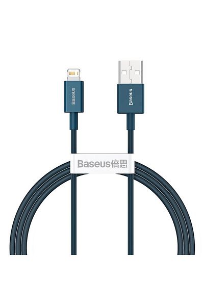 Baseus Superior Series Fast Charging Data Cable USB to iP 2.4A 1m Blue