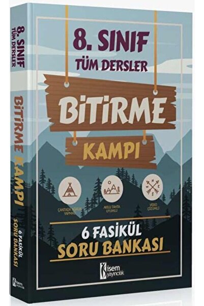 İsem Yayıncılık 2025 Isem Yayınları 8. Sınıf Tüm Dersler Bitirme Kampı 6 Fasi...