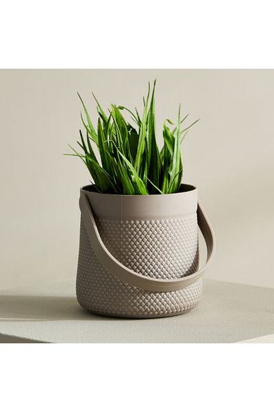 Home Box Taria Potted Plant with Handle 11x11x18 cm