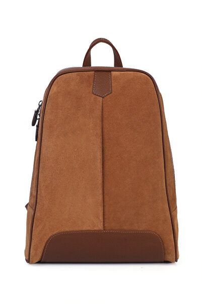 Ysmn Hakiki Deri Süet Kadın Sırt Çantası YC040737HSD