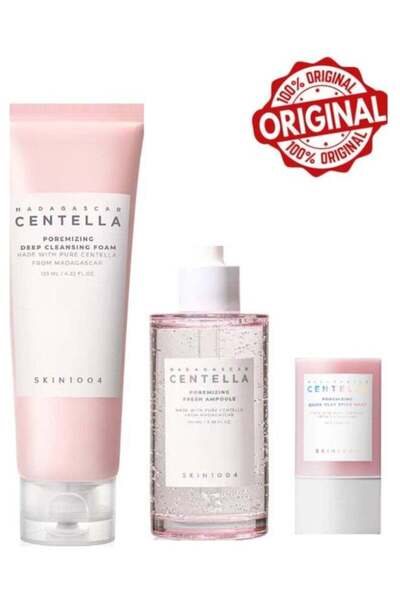 Skin1004 مجموعة مسامات مدغشقر سنتيلا 3 قطع