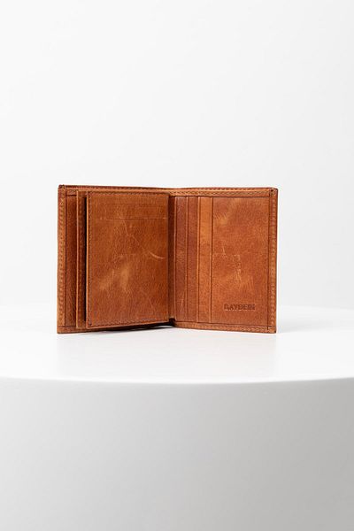 BAYDERİ Genuine Leather Polite Men's Wallet