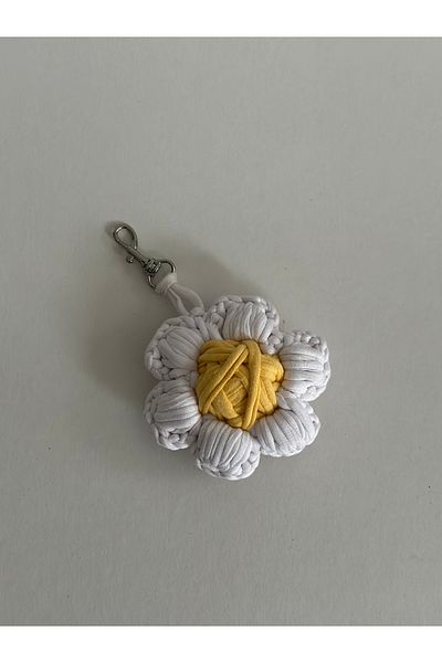 Boutiquehaki Flower Salute Bag Charm & Ornaments