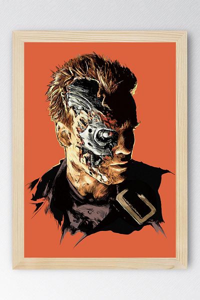 Saturn Pictură cu cadru Terminator - Pictură poster film Terminator