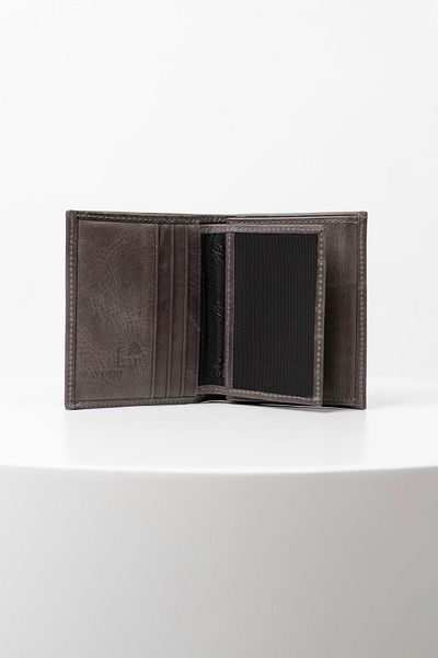 BAYDERİ Cortez Genuine Leather Men's Wallet with Extra Card