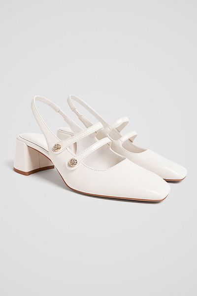 Stradivarius Heeled Slingback Mary Jane-style Shoes Limited Edition